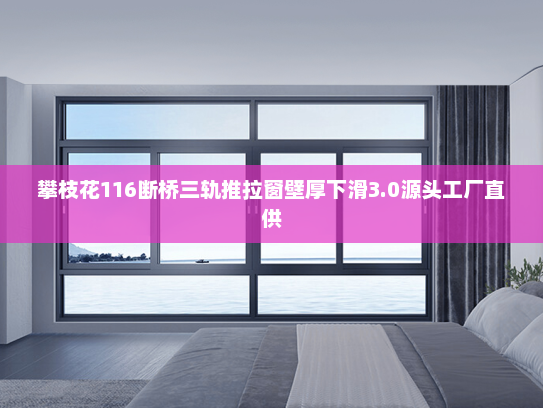 攀枝花116断桥三轨推拉窗壁厚下滑3.0源头工厂直供